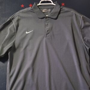 Nike Men's Charcoal Polo Shirt